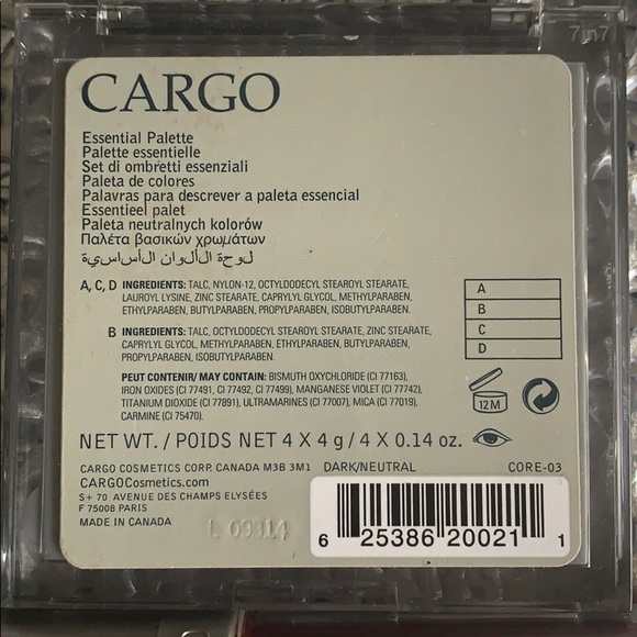 NEW Cargo eyeshadow palette and lip gloss - Picture 6 of 8